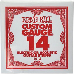 Ernie Ball 1014 Σετ 6 Χορδές Ακουστικής / Ηλεκτρικής Κιθάρας Nickel Plated Steel 14"