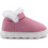 Love4shoes Χειμερινές Παιδικές Παντόφλες Μποτάκια για Κορίτσι με Γούνα Ροζ 4222-0724