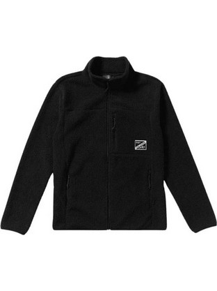 Volcom Ανδρική Ζακέτα Fleece με Φερμουάρ Μαύρη G4852601-BLK