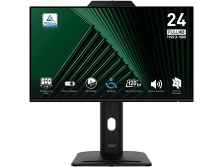 MSI Pro MP242PMG IPS HDR Monitor 24" 1920x1080 FHD 120Hz 4ms
