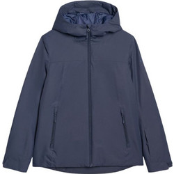 4F Γυναικείο Μπουφάν Χειμωνιάτικο Softshell Μακρύ Navy Μπλε 4FWAW25TTJAF0954-31S