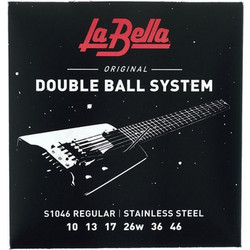 La Bella Steinberger S1046 Σετ 6 Χορδές Ηλεκτρικής Κιθάρας Stainless Steel 10-46" Normal Tension