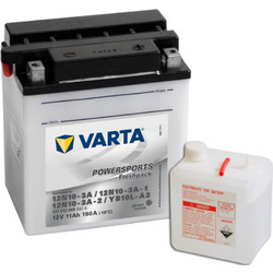 Varta Μπαταρία Μοτοσυκλέτας YB10L-A2/12N10-3A/12N10-3A-1/12N10-3A-2 150A 11Ah