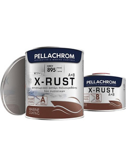 Pellachrom X-Rust Αντισκωριακό Πολυουρεθανικά Αστάρι Διαλύτου 0.75lt