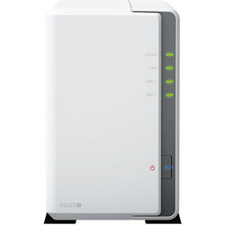 Synology DS223J NAS Tower με 2 Θέσεις για HDD / SSD και 1 Θύρα Ethernet & 2 x 4TB