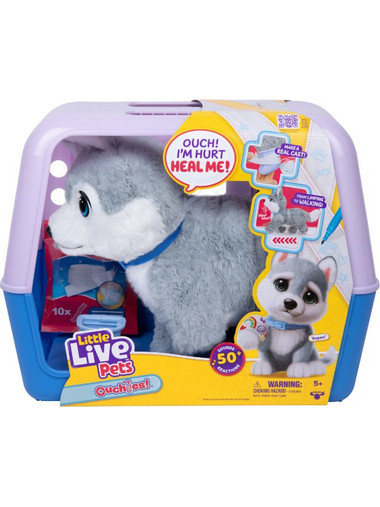 Moose Toys Little Live Pets Ouchies Husky