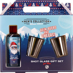Accentra Men's Collection Winter Edition Iced Pine Amber Shampoo & Shower Gel 100ml + Shot Glass 2τμχ