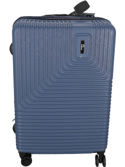 Rain RB80144 Βαλίτσα Μεγάλη 75x42x29cm με 4 Ρόδες Μπλε