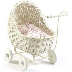 Smallstuff Doll Stroller White 51001-02