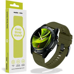 Mobile Origin Easy Strap Garmin Λουράκι Σιλικόνης Green (Universal 20mm)