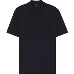 Hugo Boss Ανδρική Μπλούζα Polo Κοντομάνικη Μαύρη 50553564-001