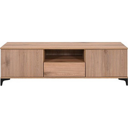 Fylliana Έπιπλο Τηλεόρασης Μοριοσανίδα Oak Μ160xΠ40xΥ51cm Alicante 886-126-004