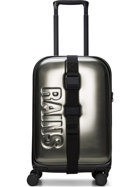 Rains Texel 14190-150 Βαλίτσα Καμπίνας 56x33x25cm με 4 Ρόδες Ασημί