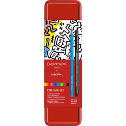 Caran d'Ache Keith Haring Xmas Κασετίνα Ξυλομπογιές Σετ 11τμχ
