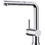 Blanco Linus-S-F 514023 Μπαταρία Κουζίνας Πάγκου Διπλής Παροχής Ανάμεικτη με Ντουζ Inox