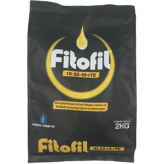 Farma-Chem SA Fitofil Κρυσταλλικό Υδατοδιαλυτό Λίπασμα 10-52-10 2kg