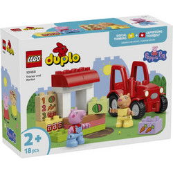Lego Duplo Peppa Pig Tractor & Market για 2+ Ετών 10468