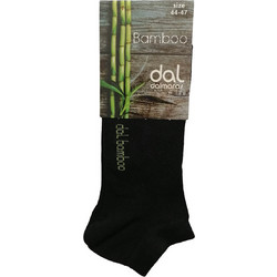 Dal Bamboo Ανδρικές Κάλτσες Κοντές Μαύρες 605