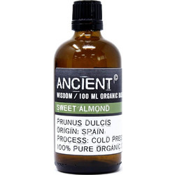 Ancient Wisdom Sweet Almond Organic Base Oil 100ml