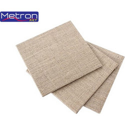 Metron Art Καμβάς Ζωγραφικής σε Τελάρο Λινάτσα Μπεζ 20x40cm