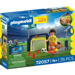 Playmobil My Life Σετ Προπόνησης Ποδοσφαίρου για 4+ Ετών 72057