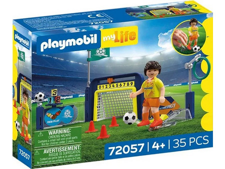 Playmobil My Life Σετ Προπόνησης Ποδοσφαίρου για 4+ Ετών 72057