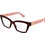 Gucci GG1715O 017 Γυναικείος Σκελετός Γυαλιών Οράσεως Κοκάλινος Καφέ Ροζ