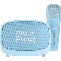 myFirst Voice 2 Σύστημα Καραόκε με Ασύρματο Μικρόφωνο Light Blue