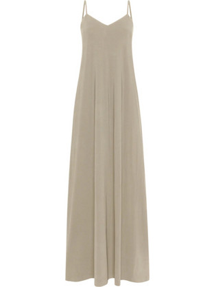 RRD-Roberto Ricci Designs Maxi Καλοκαιρινό Καθημερινό Φόρεμα Μπεζ 26815-87