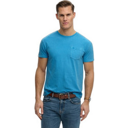 Superdry Ανδρικό Αθλητικό T-Shirt Μπλε M1012371A-VZA
