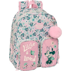 Safta Minnie Mouse Minty Σχολική Τσάντα Πλάτης Νηπιαγωγείου Πολύχρωμη S4313561