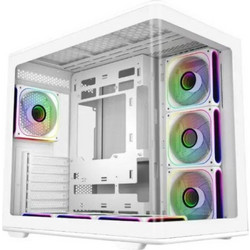 Cooler Master Elite 600 White Midi Tower Κουτί Υπολογιστή με Πλαϊνό Παράθυρο