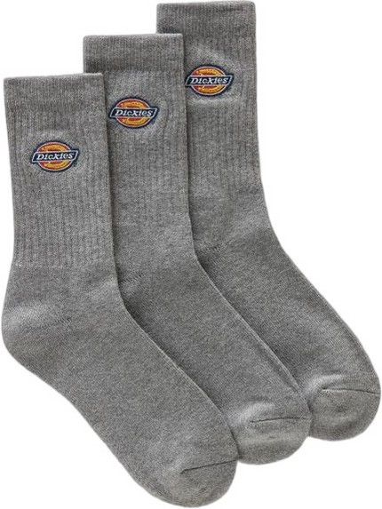 Dickies Ανδρικές Κάλτσες Ψηλές Ανθρακί 3Pack DK0A4X82GYM1