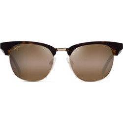 Maui Jim 695-10S Ανδρικά Γυαλιά Ηλίου Τετράγωνα Κοκάλινα Χρυσό Ταρταρούγα με Καφέ Φακό