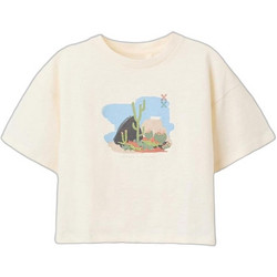 Zippy Παιδικό Crop Top Κοντομάνικο Μπεζ 31077535021