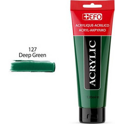 EFO 127 Deep Green Ακρυλικό Χρώμα Ζωγραφικής 120ml