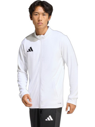Adidas Ανδρική Ζακέτα Φούτερ με Φερμουάρ Λευκή JZ6591