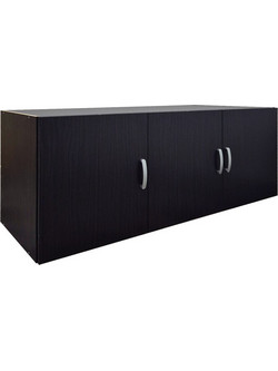 Pakoworld Τρίφυλλο Πατάρι Ντουλάπας Alvia Wenge 150x51x60cm 383-000168
