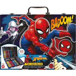 AS Company Deluxe Spiderman Σετ Ζωγραφικής με Βαλιτσάκι 39.5x29.5x5cm 100τμχ