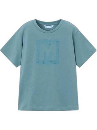 Mayoral Παιδικό T-Shirt Κοντομάνικο Πετρόλ 26-00170-026