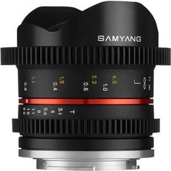 Samyang 8mm T3.1 VDSLR Fuji X
