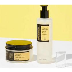 Cosrx Snail 96 Mucin Power Essence 100ml + Snail 92 All In One Cream 100ml