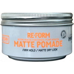 Immortal Vgan Re-Form Pomade Μαλλιών Matte Δυνατό Κράτημα 150ml