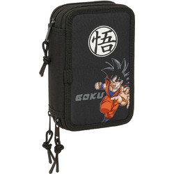 Safta Dragon Ball Κασετίνα Γεμάτη με 3 Θήκες Μαύρη S4313753