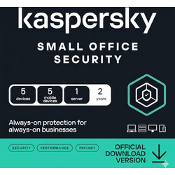 Kaspersky Small Office Security για 5 Συσκευές 5 Mobile 1 Server και 2 Έτη Χρήσης (Ηλεκτρονική Άδεια)