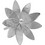 Emmanuela handcrafted for you Γυναικείο Δαχτυλίδι Λουλούδι από Ασήμι 925 2046