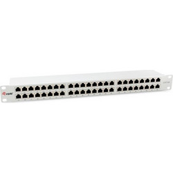 Equip 326526 Ethernet Patch Panel Rack 1U 19" 48 Θυρών Cat.6a Shielded FTP