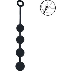Shots Levelz Large Πρωκτικές Μπίλιες 4cm Μαύρες