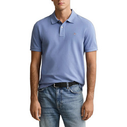 Gant Ανδρική Μπλούζα Polo Κοντομάνικη Γαλάζια 3G2210-430