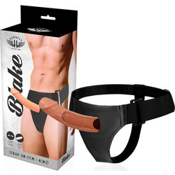 Harness Attraction Blake Harness Strap On με Dildo 15.5cm Flesh